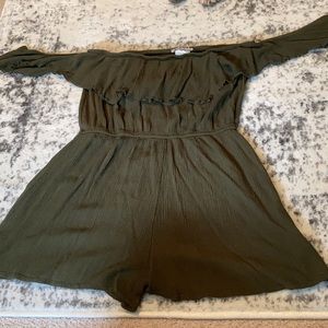 Off the shoulder romper